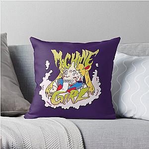 Machine Girl Throw Pillow RB0507