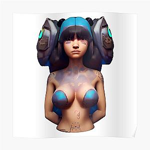 machine girl Poster RB0507