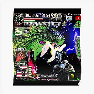 Machine Girl Sticker Poster RB0507