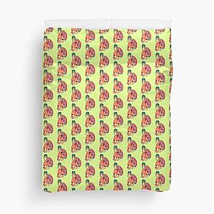 Ticket Machine Girl Duvet Cover