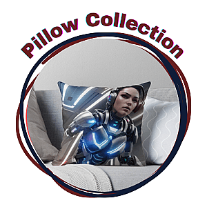 Machine Girl Pillows