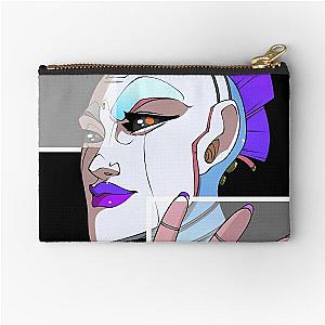 Machine Girl Zipper Pouch