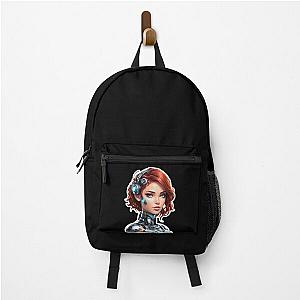 Robotic Machine Girl Backpack