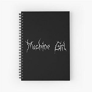 Machine Girl HD Logo Spiral Notebook