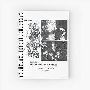 THE GARDEN Concert Poster with MACHINE GIRL Spiral Notebook