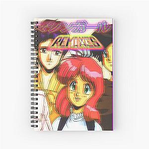 Machine Girl Remixes Classic  Spiral Notebook