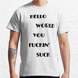 mood lyrics papercuts sticker - Machine Gun Kelly  Classic T-Shirt RB1208