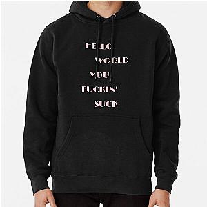 Mood Lyrics Papercuts Sticker Machine Gun Kelly Sticker Pullover Hoodie RB1208