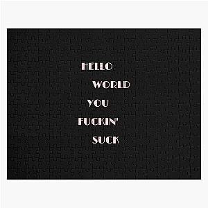 Mood Lyrics Papercuts Sticker Machine Gun Kelly Sticker Jigsaw Puzzle RB1208