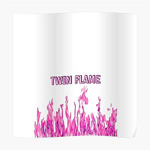 TWIN FLAME iPhone Soft Case - Machine Gun Kelly Poster RB1208