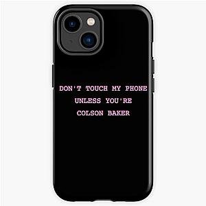 don't touch my phone.. iPhone Soft Case - Machine Gun Kelly iPhone Tough Case RB1208