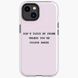 don't touch my phone.. iPhone Soft Case - Machine Gun Kelly iPhone Tough Case RB1208