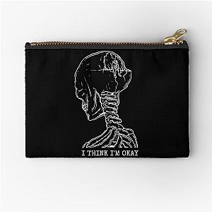 I think I'm iPhone Soft Case Machine Gun Kelly Zipper Pouch
