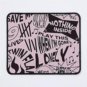 Machine Gun Kelly Poster Tracklist MGK Mouse Pad