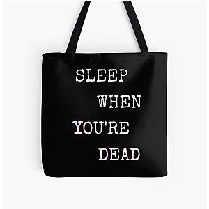 Sleep When COLLECTION - Machine Gun Kelly  All Over Print Tote Bag