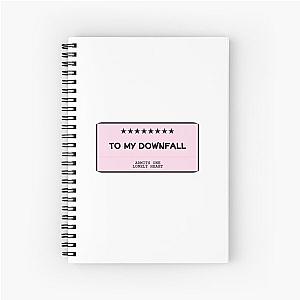 Tickets to My Downfall Machine Gun Kelly Spiral Notebook