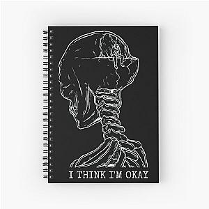 I think I'm iPhone Soft Case Machine Gun Kelly Spiral Notebook