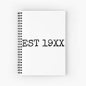 Machine Gun Kelly EST 19XX Spiral Notebook