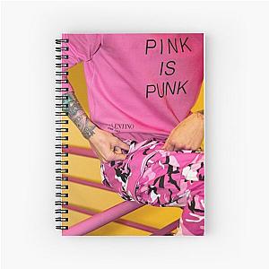 Pink is Machine Gun Kelly Spiral Notebook