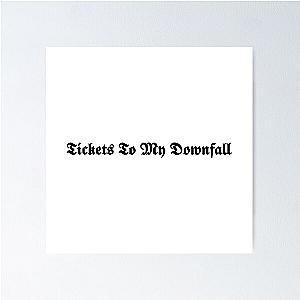 Machine Gun Kelly - Tickets To Downfall Poster