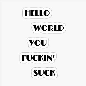 Machine Gun Kelly - Mood Lyrics Papercuts Sticker