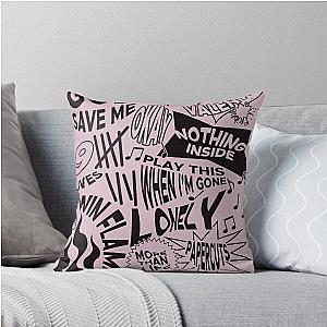 Machine Gun Kelly Poster Tracklist MGK Throw Pillow