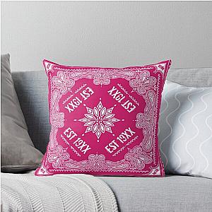 Machine Gun Kelly EST 19XX Pink Throw Pillow