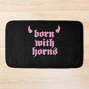 Machine Gun Kelly - MGK - Born with Horns Bath Mat