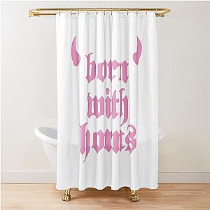 Machine Gun Kelly - Born with Horns Shower Curtain