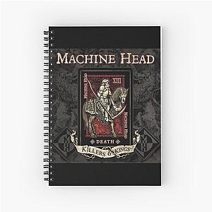 Machine Head killers kings Spiral Notebook