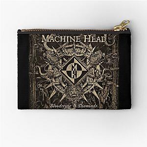 Machine Head bloodstone diamonds Zipper Pouch