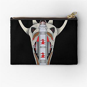 Demon Machine Head Zipper Pouch