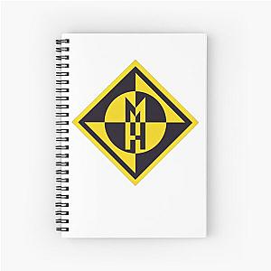 machine head Spiral Notebook