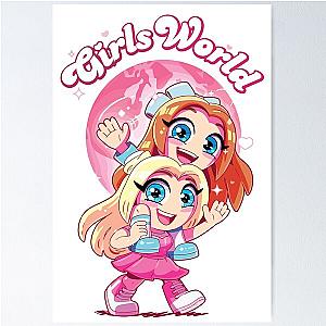 Mackenzie Turner Merch Girl's World Poster