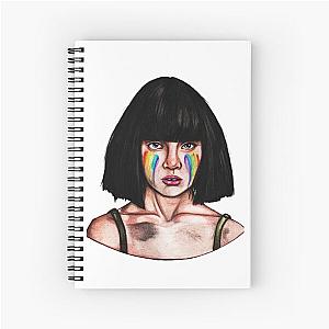 maddie ziegler art Spiral Notebook