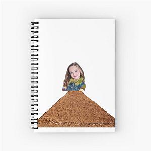 Maddie Ziegler "Dance Moms" On Top of the Pyramid Spiral Notebook