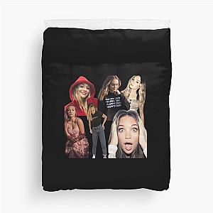 Collage Maddie Ziegler Duvet Cover