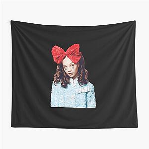 Red bow Maddie Ziegler Tapestry