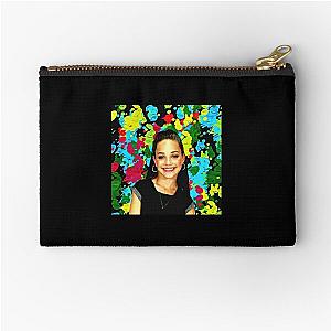 MADDIE ZIEGLER pattern Zipper Pouch