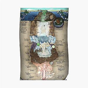 made in abyss map Poster RB0307