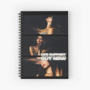 Maddison Beer Cover  Spiral Notebook