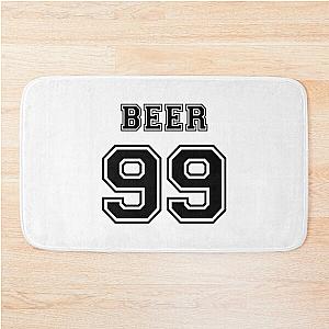 Madison Beer, 99 Jersey (Black)   Bath Mat