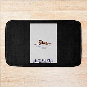 madison beer life support with words   Bath Mat