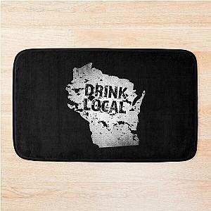 Drink Local Wisconsin Craft Beer  Madison Green Bay Milwaukee Breweries   Bath Mat