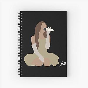 Madison Beer sticker  Spiral Notebook