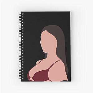 Madison Beer sticker  Spiral Notebook