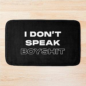 I Don't Speak Boyshit - Madison Beer Bath Mat