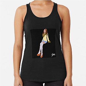 Madison Beer sticker  Racerback Tank Top