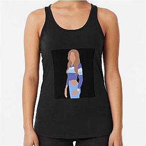 Madison Beer sticker  Racerback Tank Top