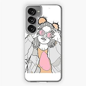 funny face cute mad max girl Samsung Galaxy Soft Case